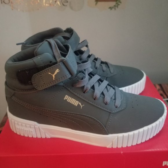 Puma high top Sneaker Sz 8 - Picture 7 of 10